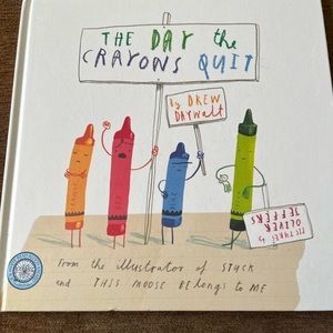 (Like-new) The Day the Crayons Quit | Children’s‎ Hardcover Book